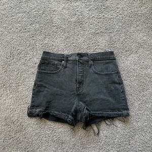 Madewell High Rise Denim Shorts